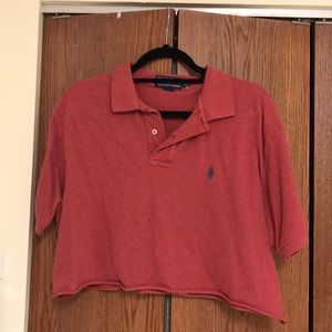 Vintage polo Ralph Lauren cropped tee